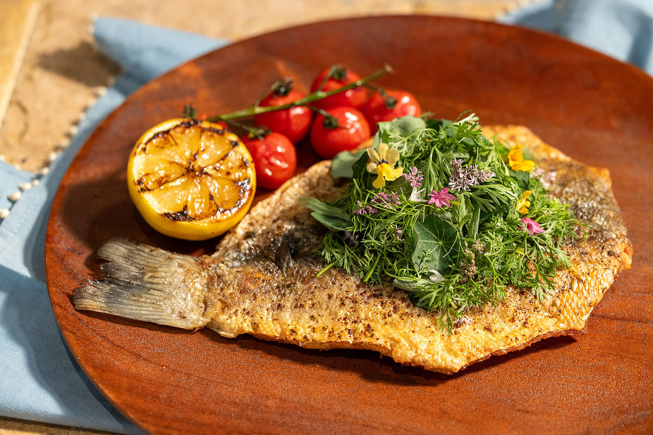 Whole Branzino - Flora Taverna - Universal Helios Grand Hotel
