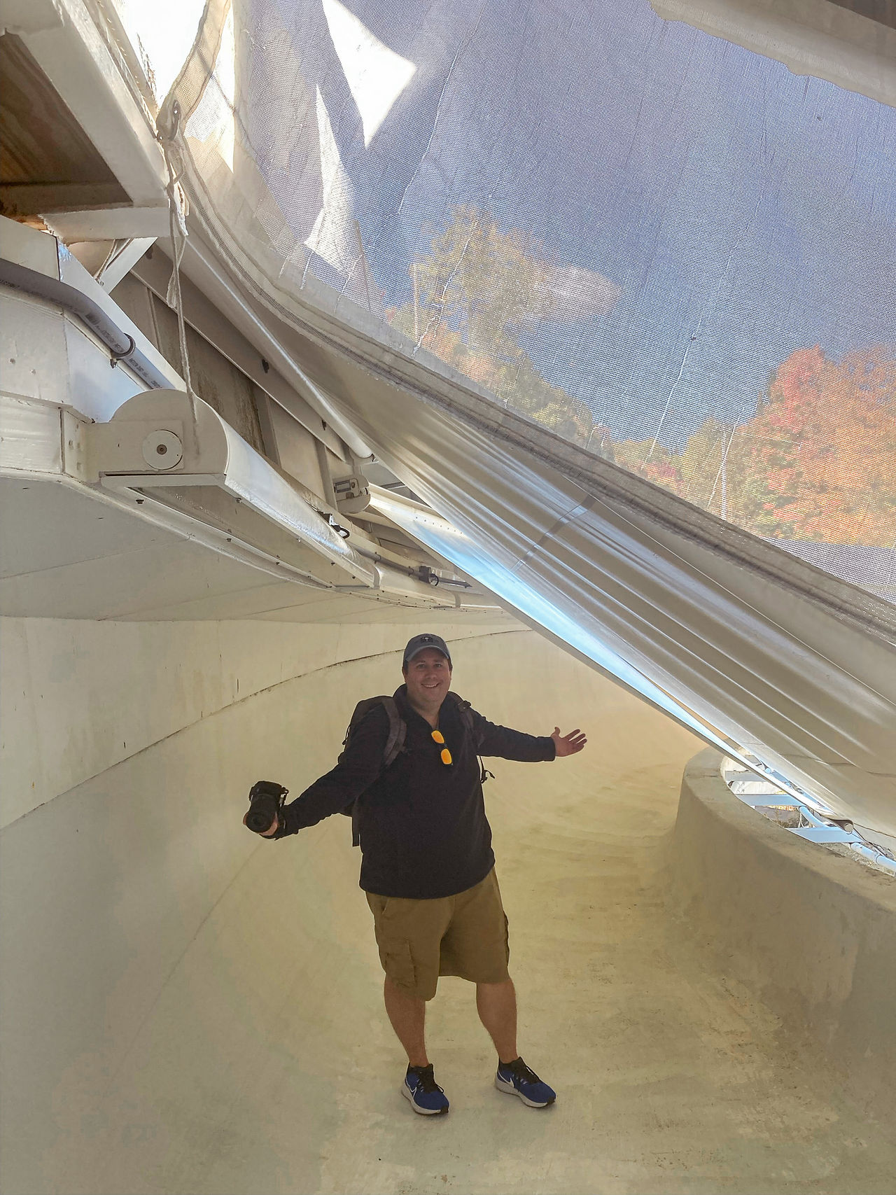 Walking The Bobsled Track - Mt Van Hoevenberg