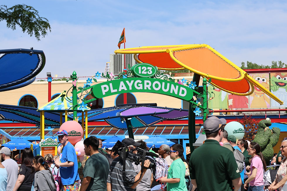 Entering 123 Playground - Sesame Place Philadelphia