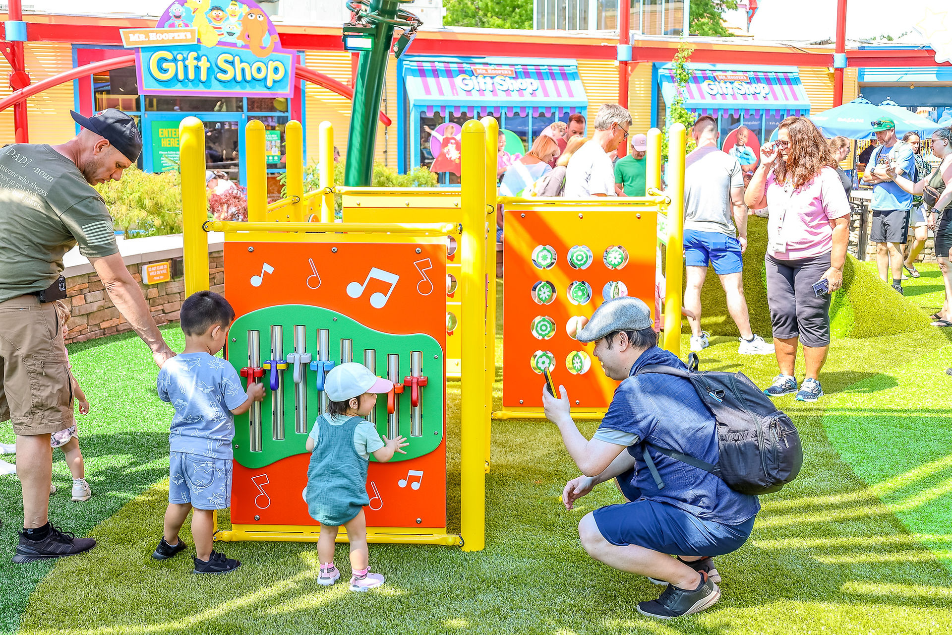 Looking Around The 123 Playground 3 - Sesame Place Philadelphia