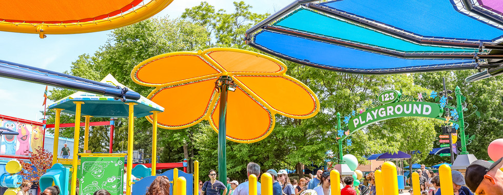 Looking Around The 123 Playground 7 - Sesame Place Philadelphia