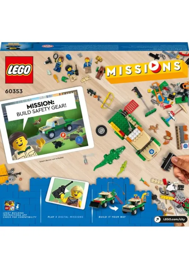 Küçük resim: LEGO 60353 City - Vahşi Hayvan Kurtarma Görevi