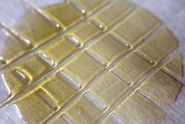 A sheet of cannabis extract.