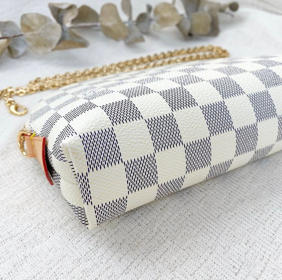 Thumbnail: Luxury White Zipper Bag (+Box)