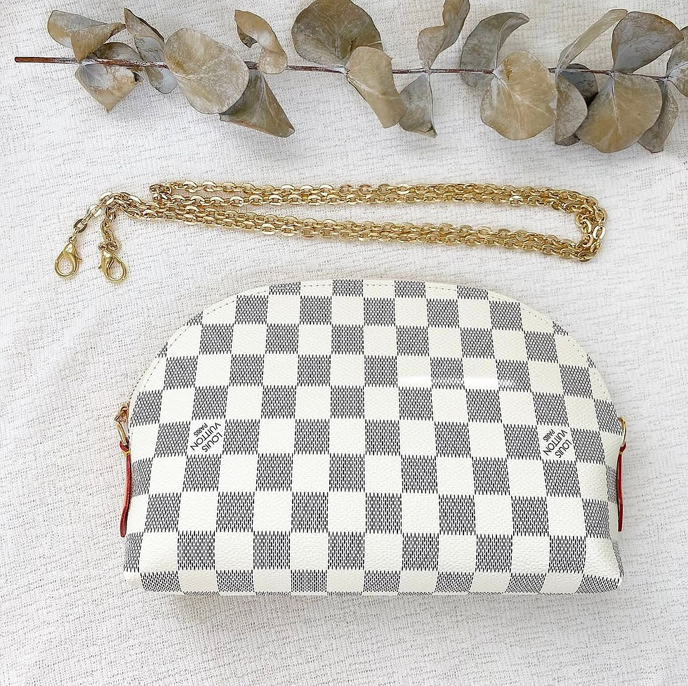 Thumbnail: Luxury White Zipper Bag (+Box)