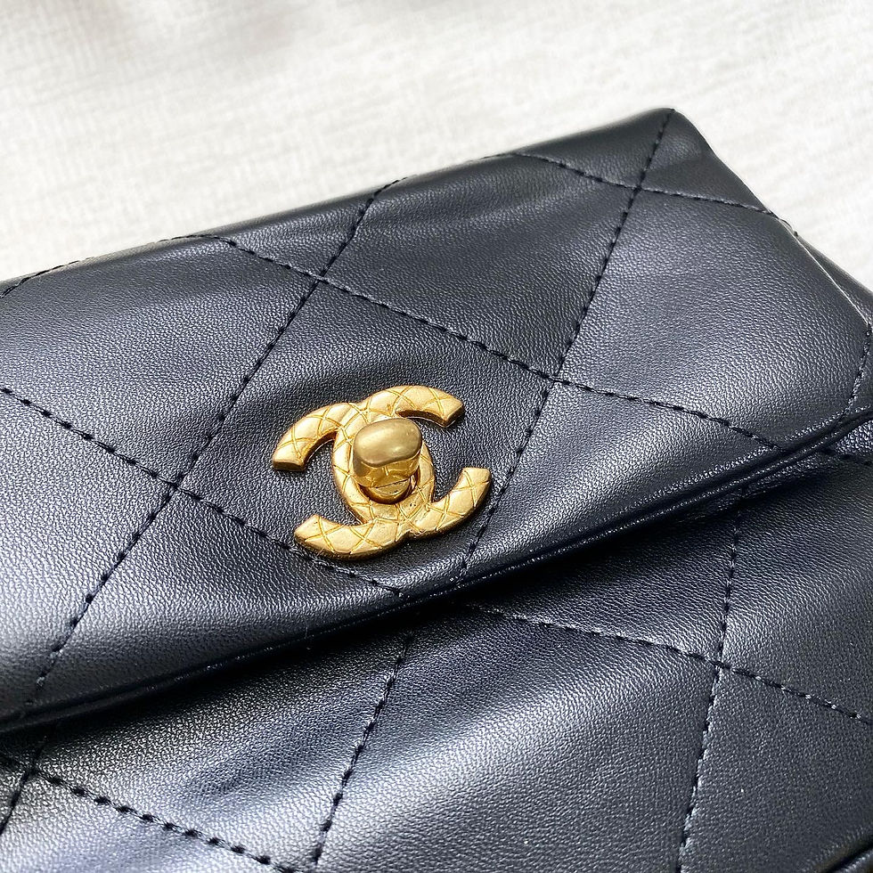 Thumbnail: Luxury Black Chain Backpack