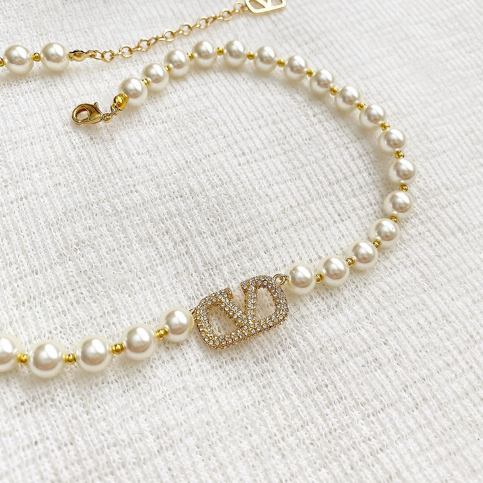 Thumbnail: Luxury Pearl Necklace (+Stamp)