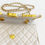 Thumbnail: Luxury Letter Charm Chain Clutch