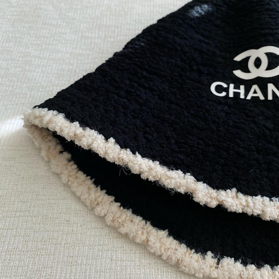 Thumbnail: Luxury Black Bucket Hat (+Label)