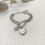 Thumbnail: Luxury Silver Chain Bracelet (+Stamp)
