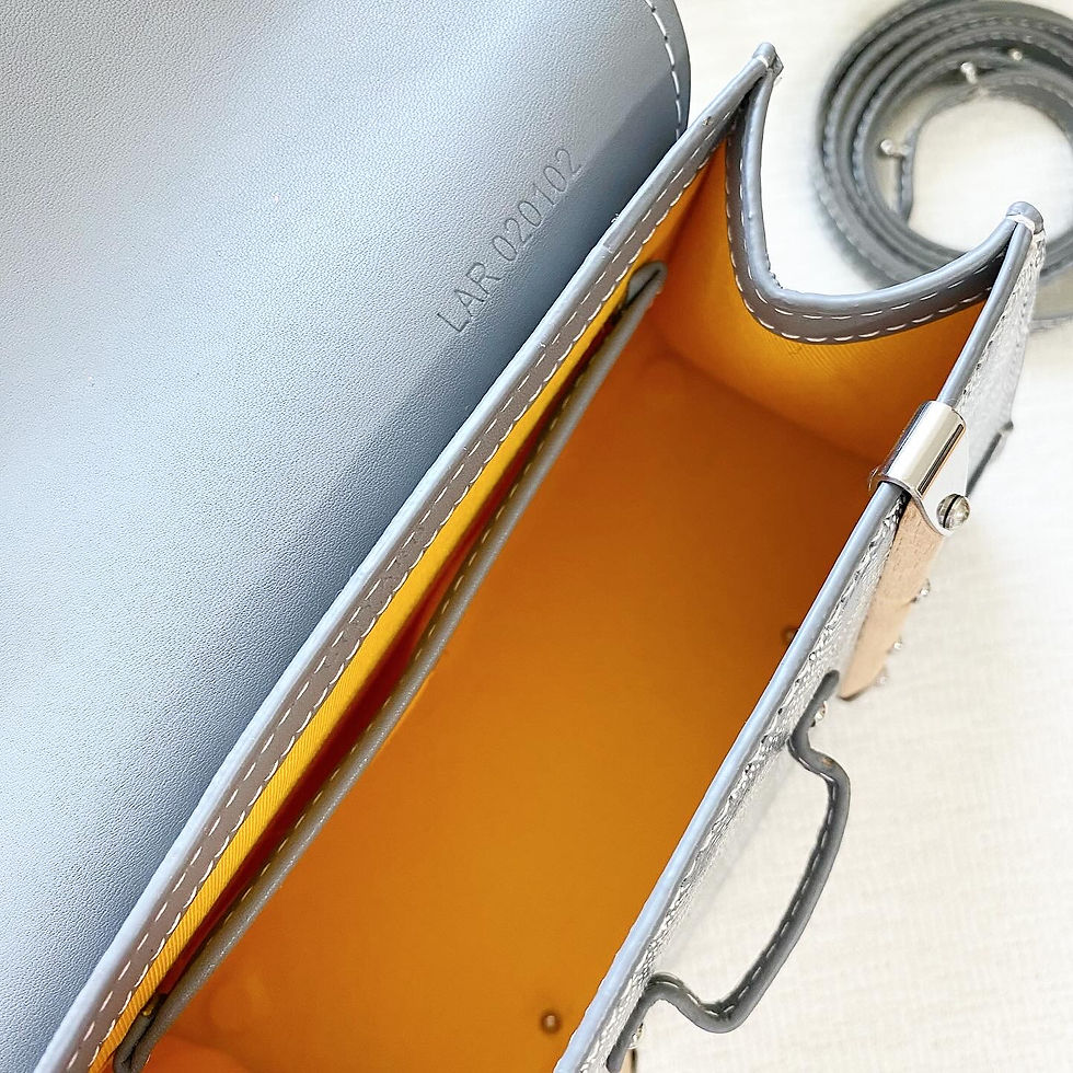 Thumbnail: Luxury Grey Top Handle Bag (+Strap)