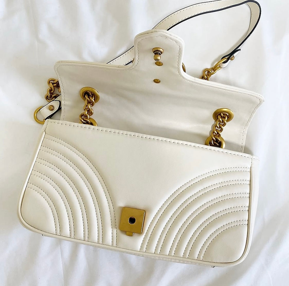 Thumbnail: Luxury White Chain Clutch