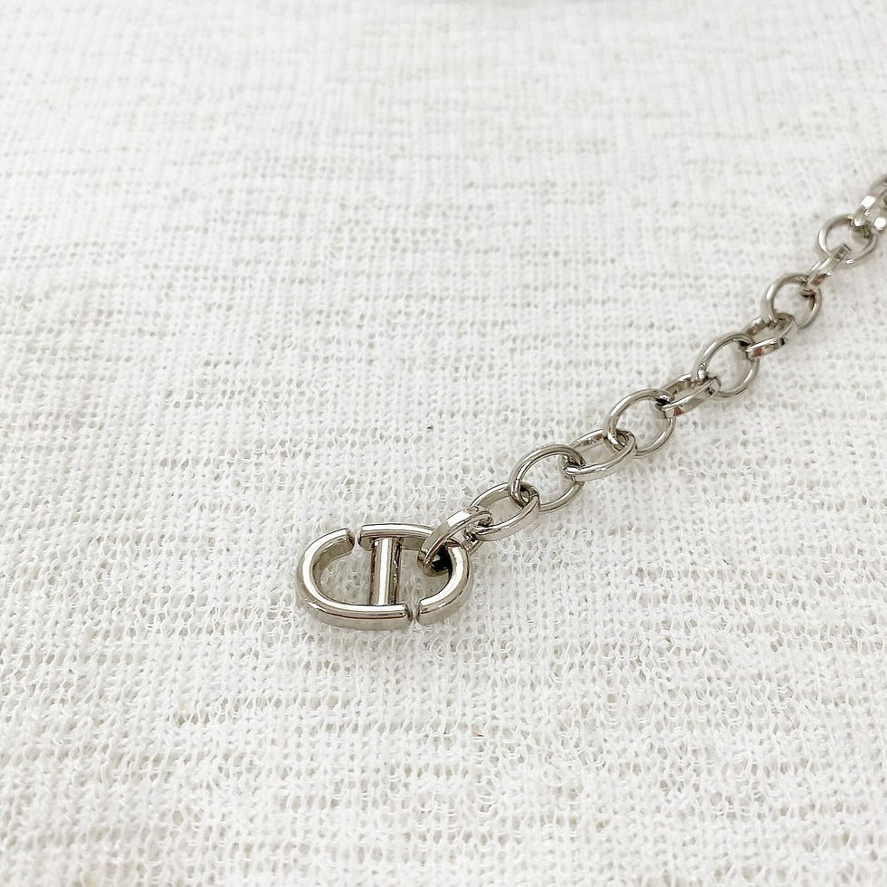 Thumbnail: Luxury Silver Chain Belt