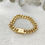 Thumbnail: Luxury ÝŚŁ Chain Bracelet (+Stamp)