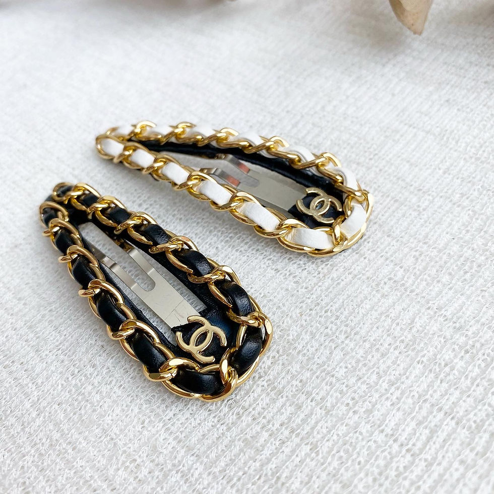 Thumbnail: Luxury Gold Chain Hair Pin (2 Colors)