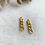Thumbnail: Luxury Gold Chain Drop Earrings