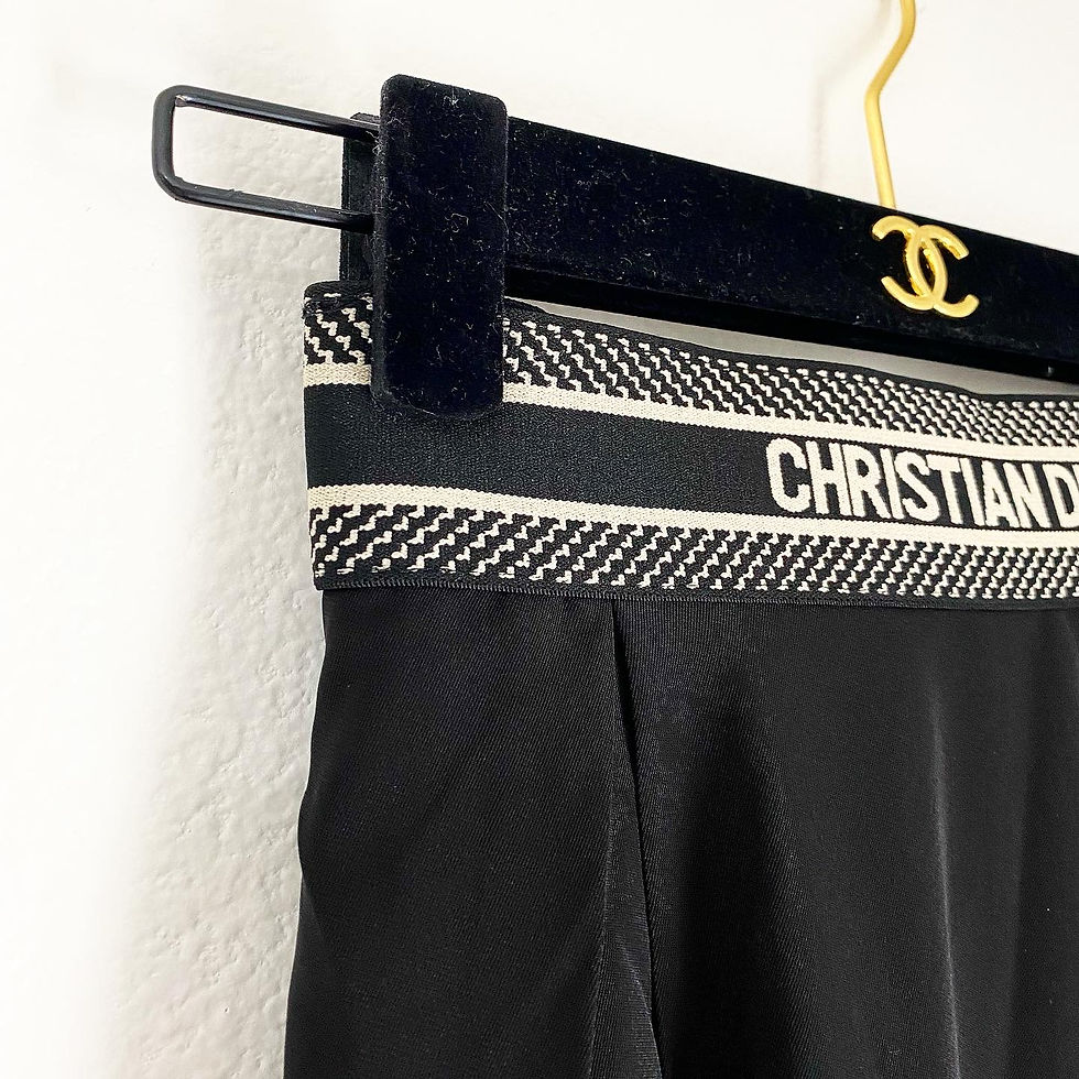 Thumbnail: Luxury Black Dl0R Skirt (+Label)