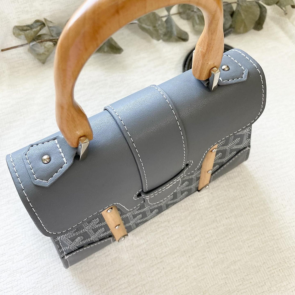 Thumbnail: Luxury Grey Top Handle Bag (+Strap)
