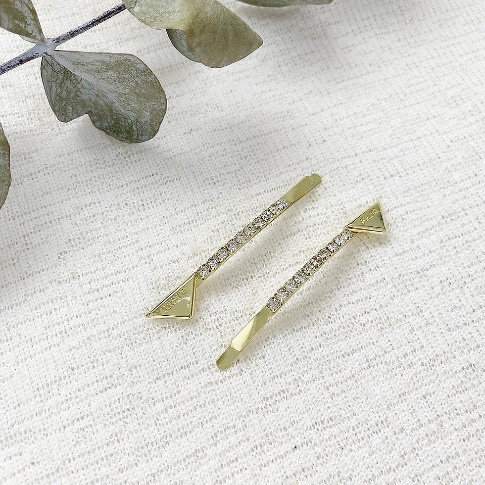 Thumbnail: Luxury Gold Hair Pins, Set of 2