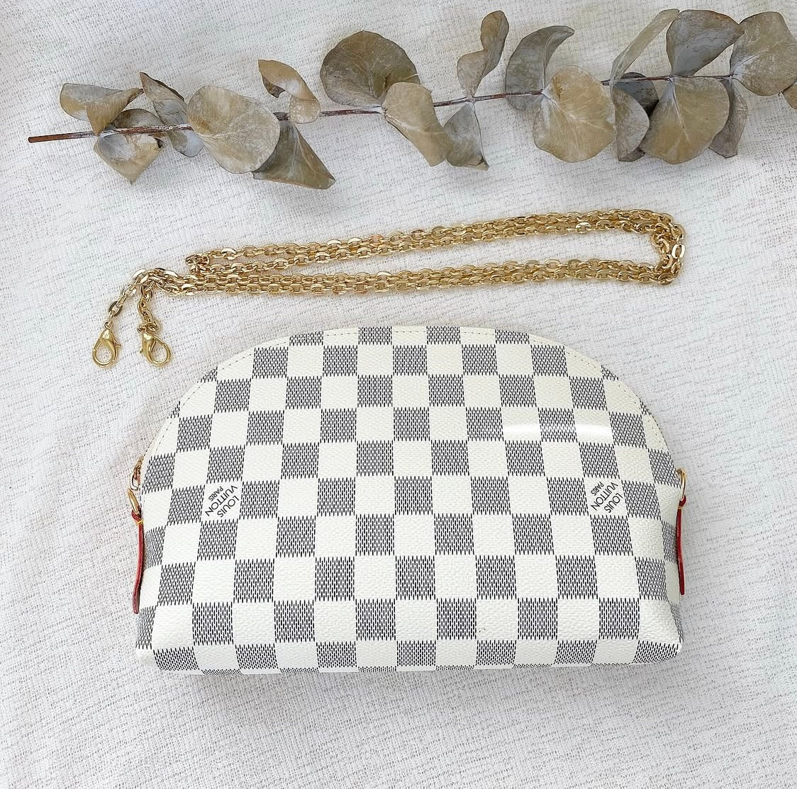 Luxury White Zipper Bag (+Box)