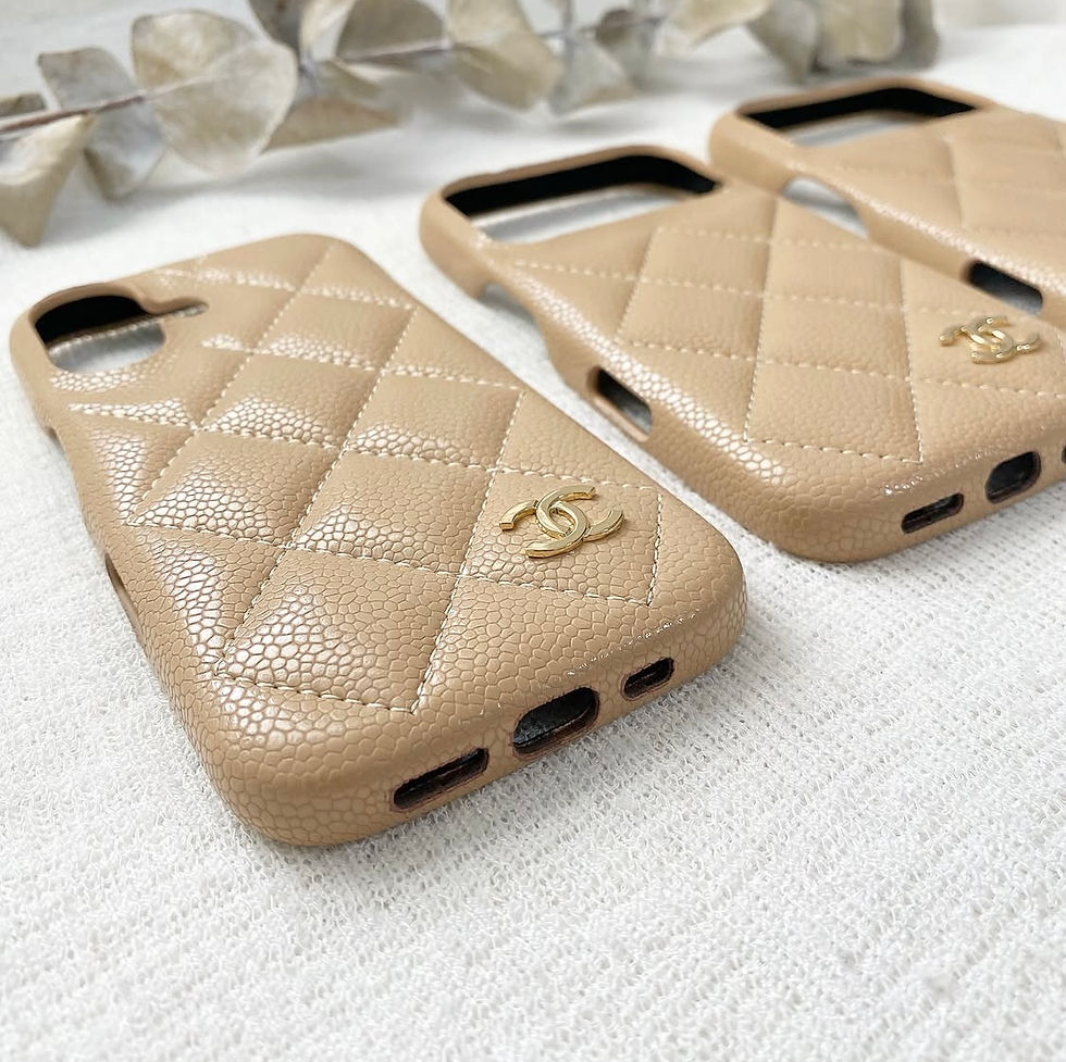 Thumbnail: Luxury iPhone 17 Cases (Tan)