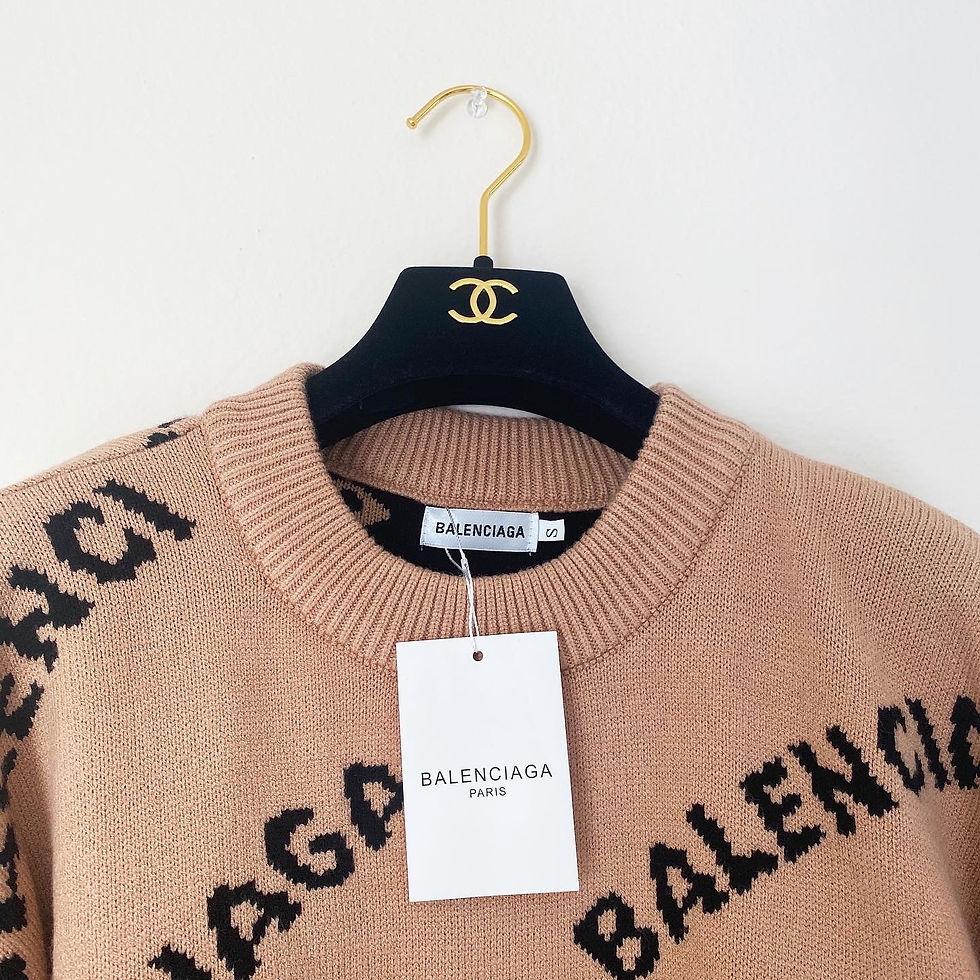 Thumbnail: Luxury Brown AII-Logo Sweater (+Label)