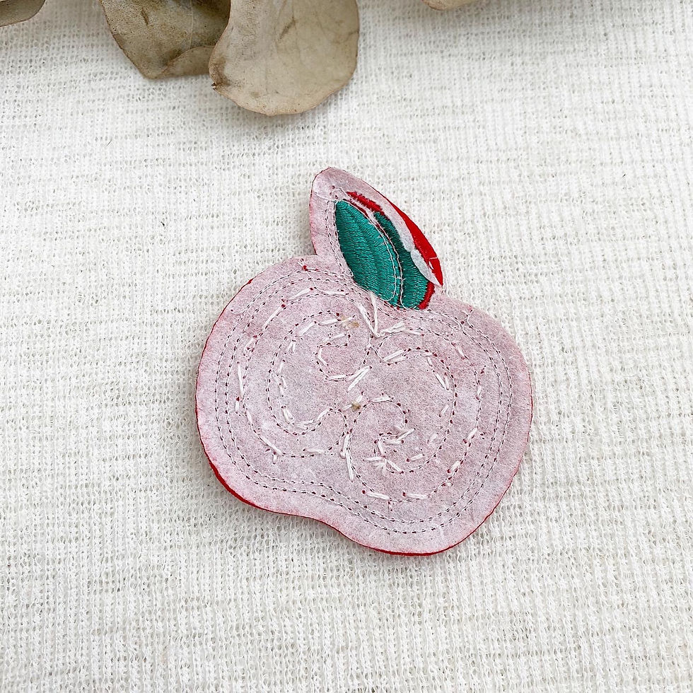 Thumbnail: Luxury G Apple Patch (Sewing)