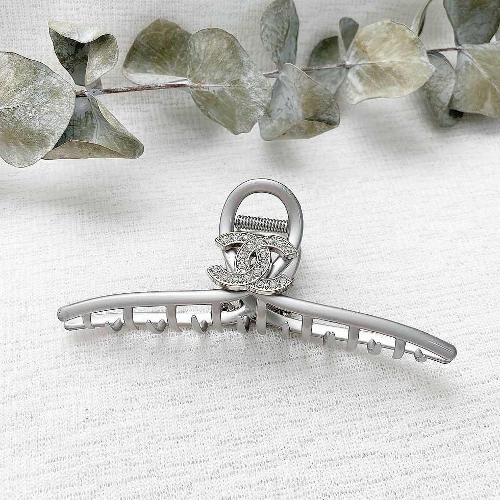 Thumbnail: Luxury Silver Hair Clip