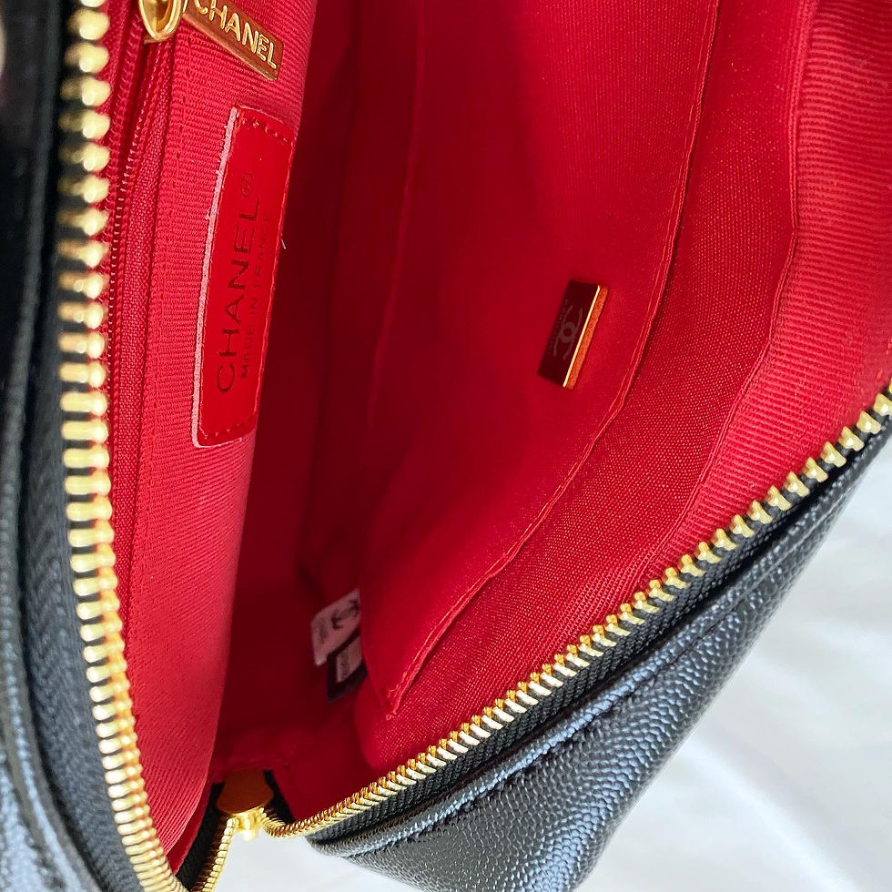 Thumbnail: Luxury Black Chain Backpack