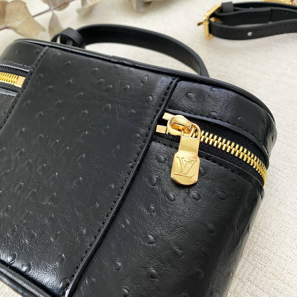 Thumbnail: Luxury Black Vanity Bag