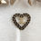 Thumbnail: Luxury Black Heart Brooch (+Stamp)