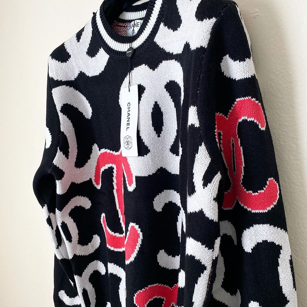Thumbnail: Luxury AII-Logo Cashmere Knitwear (+Label)
