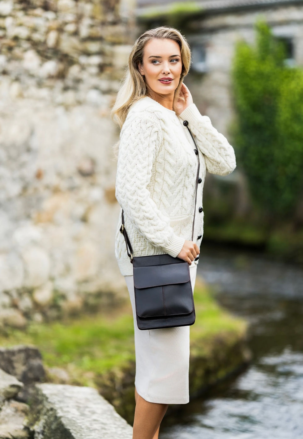 Thumbnail: Sling Crossbody Bag - TinnaKeenly