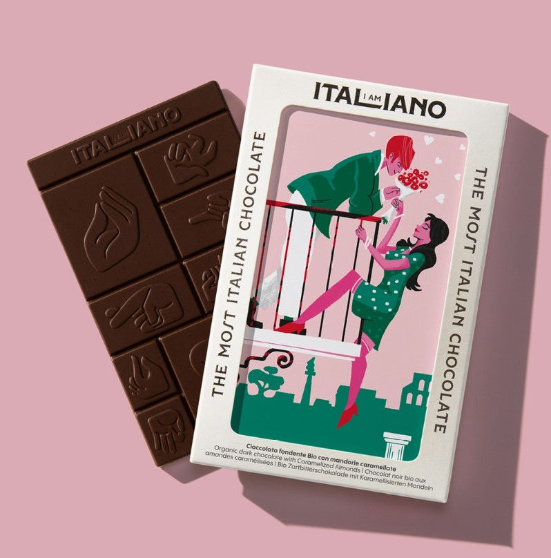 Italian Artisan Chocolate – "Balcony Romance" (set of 10)
