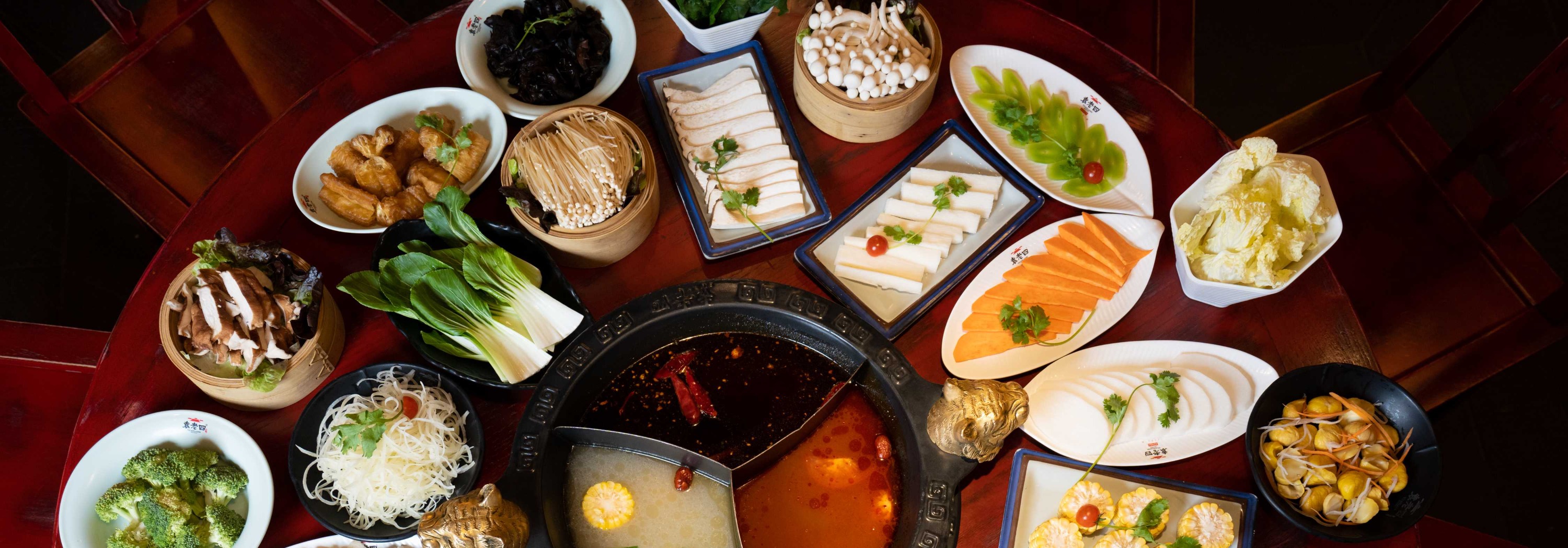 Arranged Food and Objects