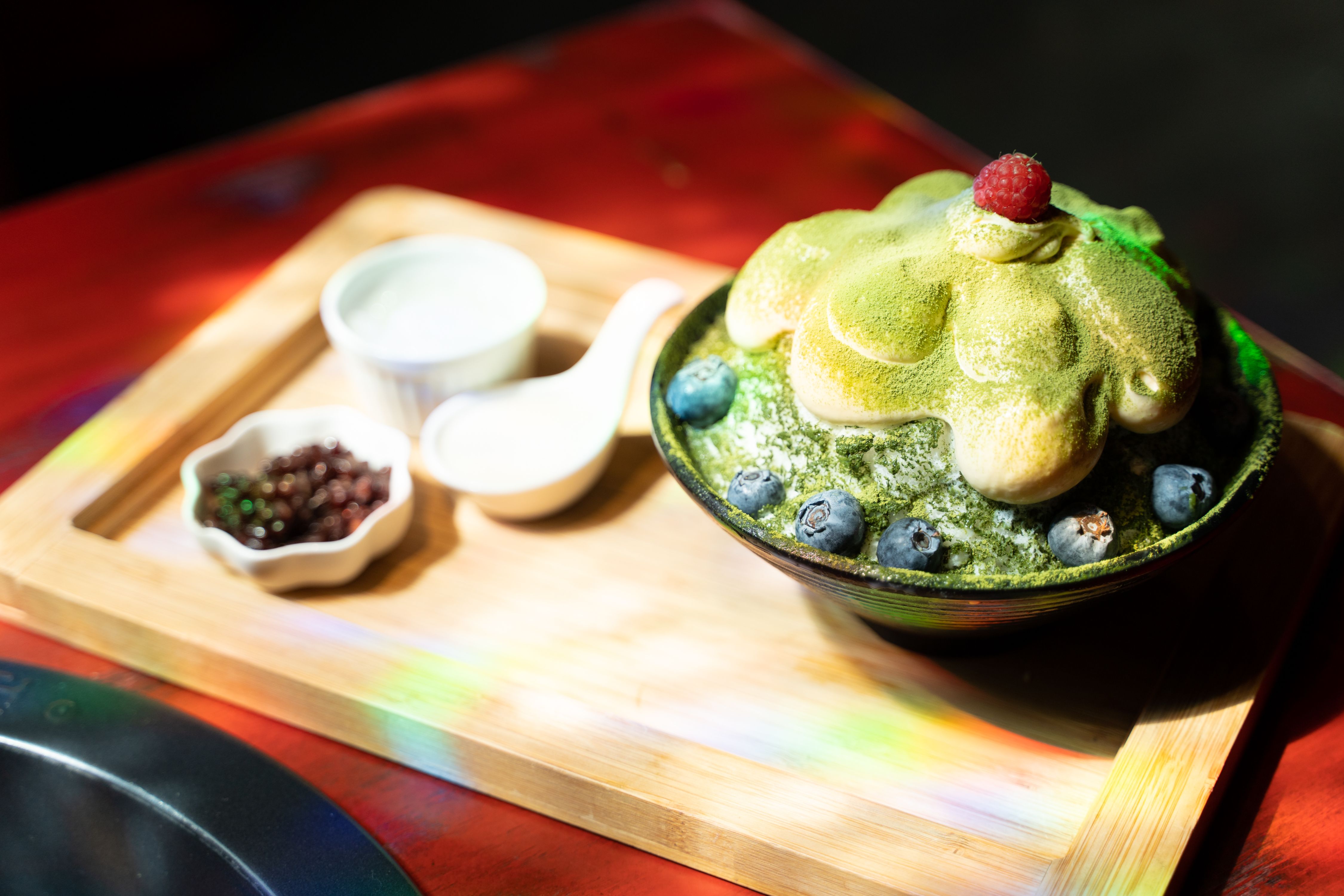 Arranged Food and Objects