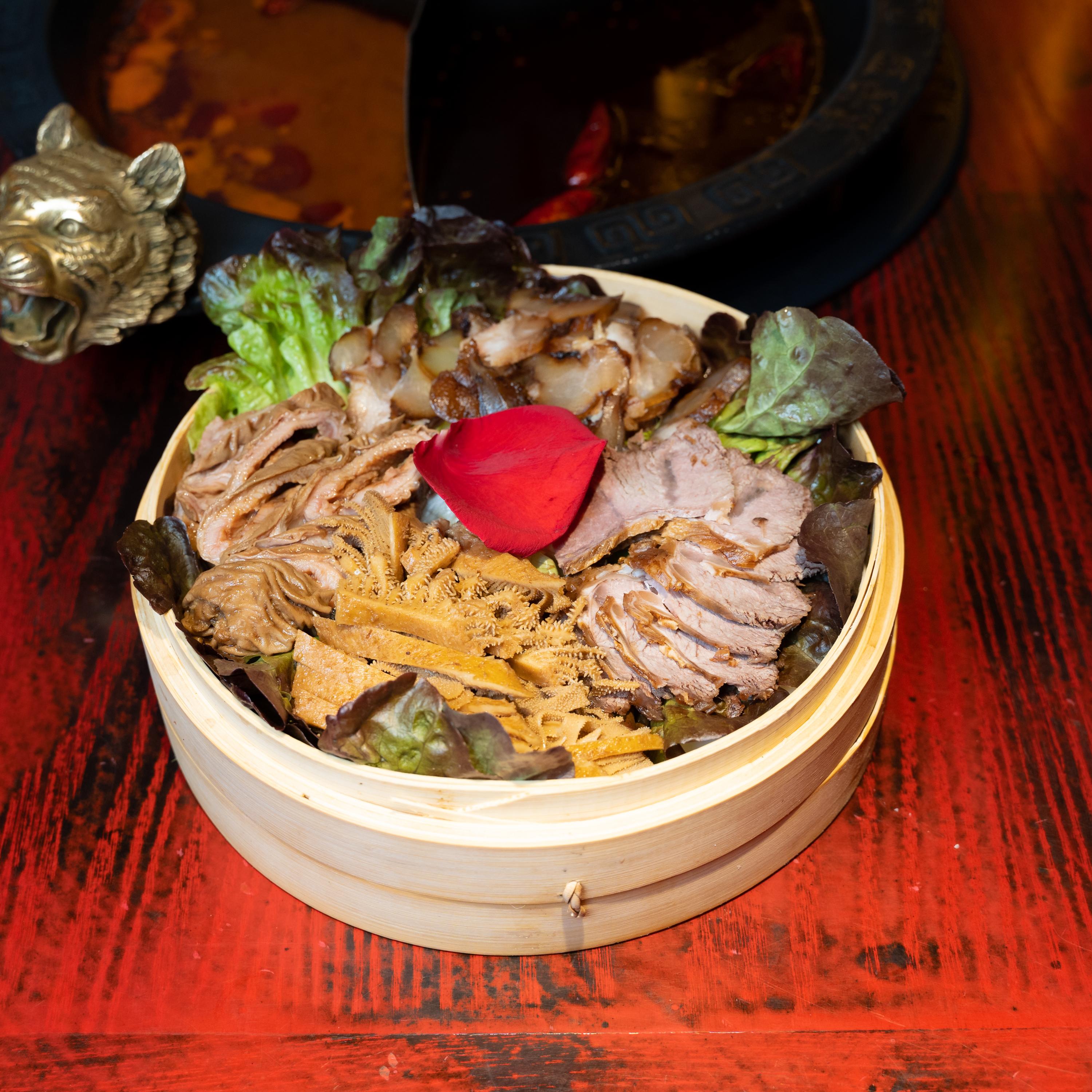 Arranged Food and Objects