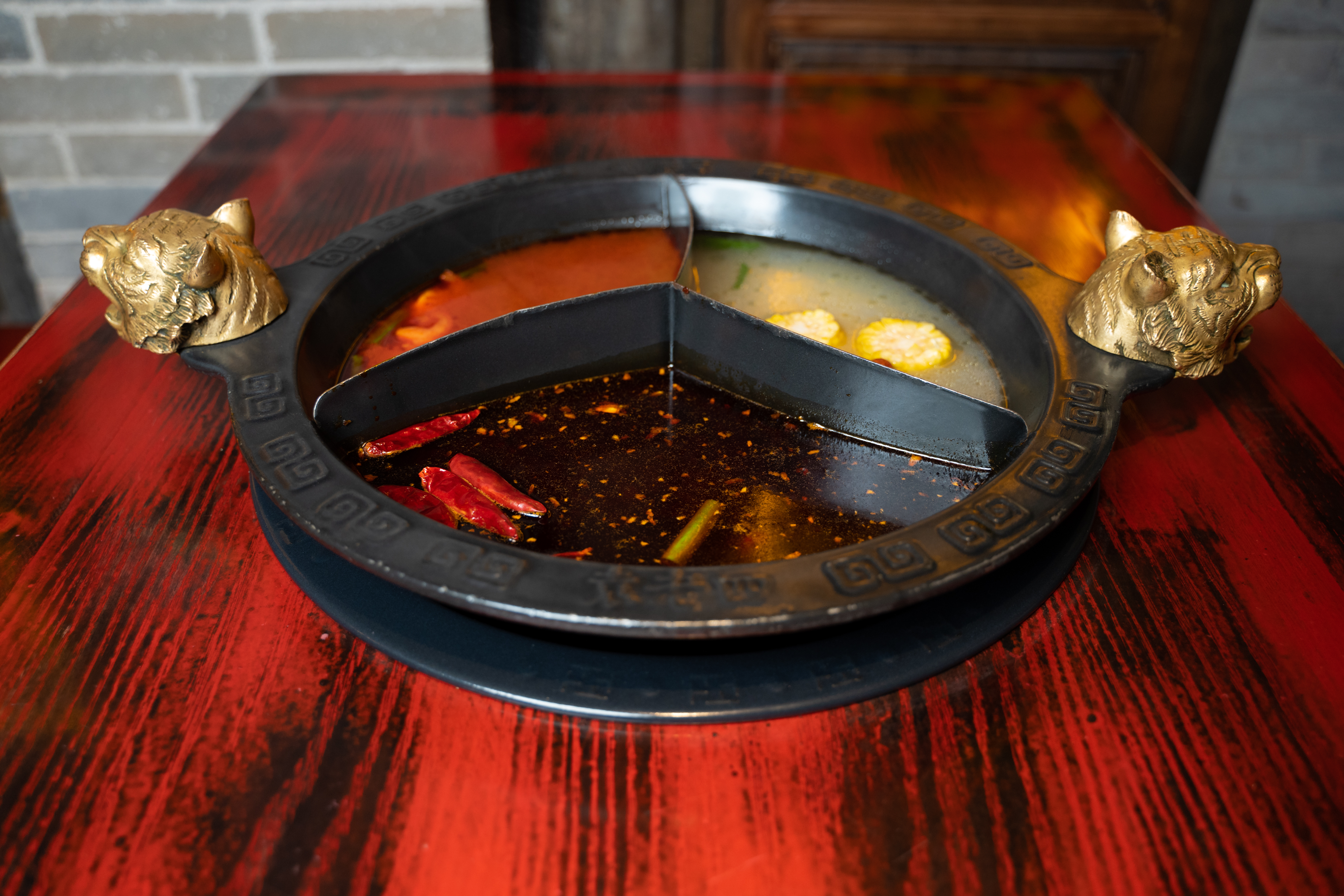 Arranged Food and Objects