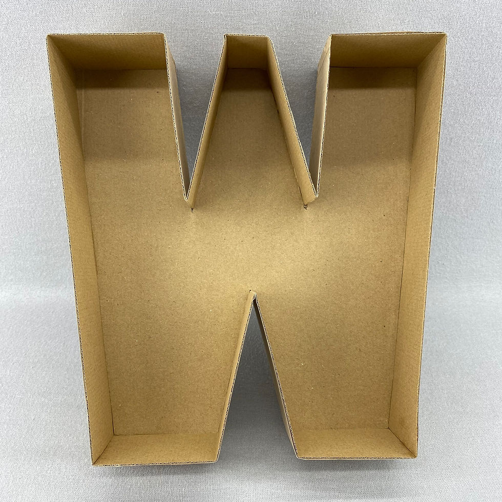 Zoda House Party Fillable Letter Box W Front View