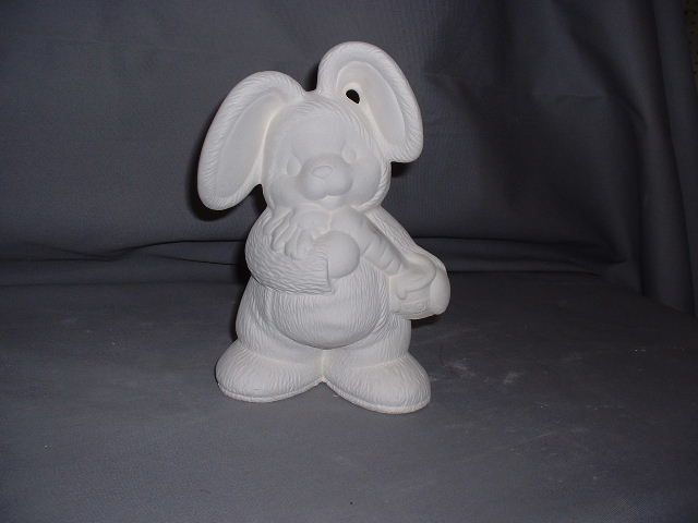 Bear in bunny suit