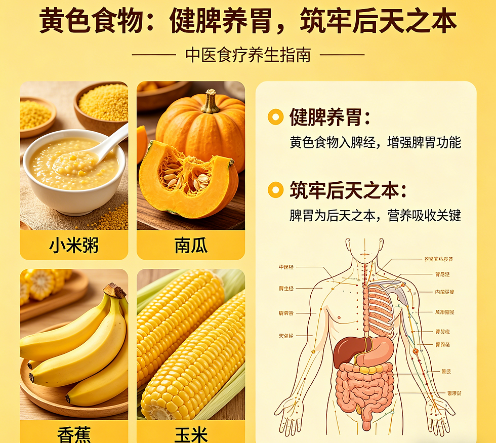 中醫五色食物養五臟