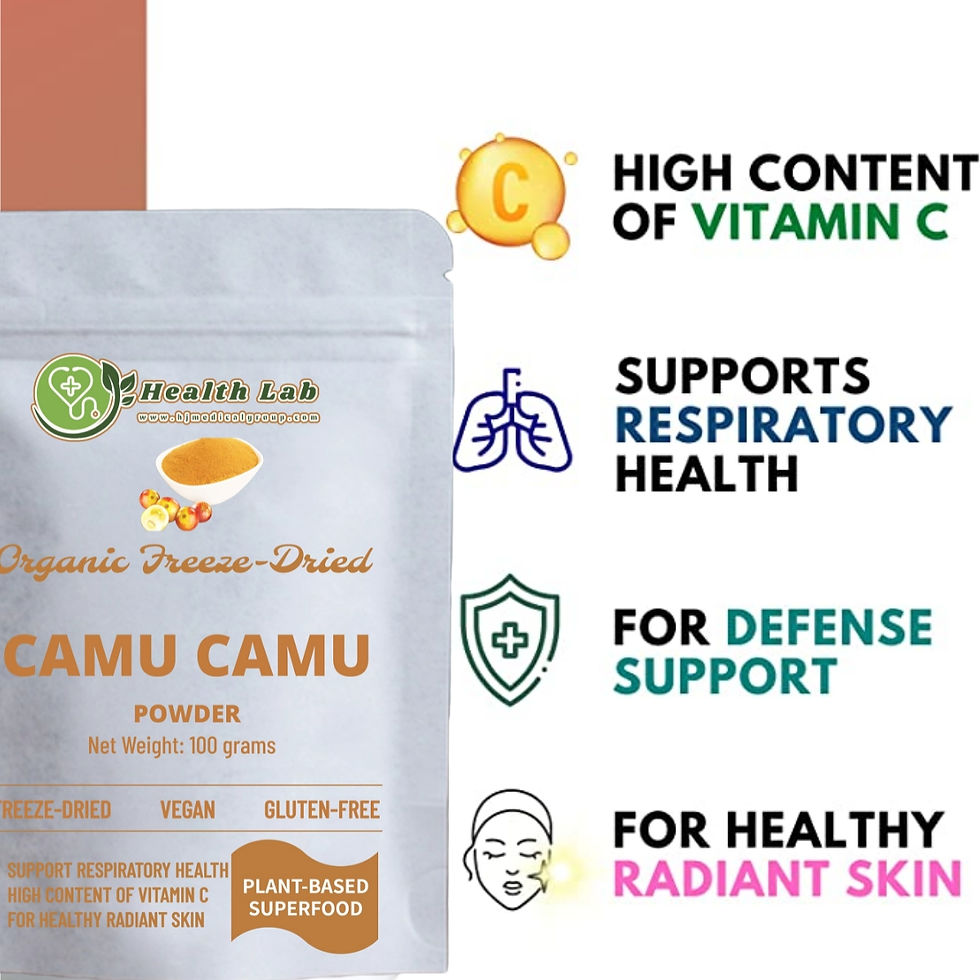 Health Lab 超級食物 - 有機卡姆果粉（100克）| 極高天然維他命C 提升免疫力 抗氧化