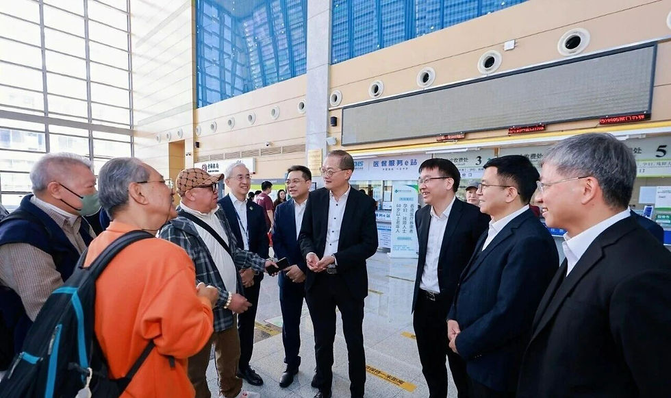 visit to HKU–Shenzhen Hospital