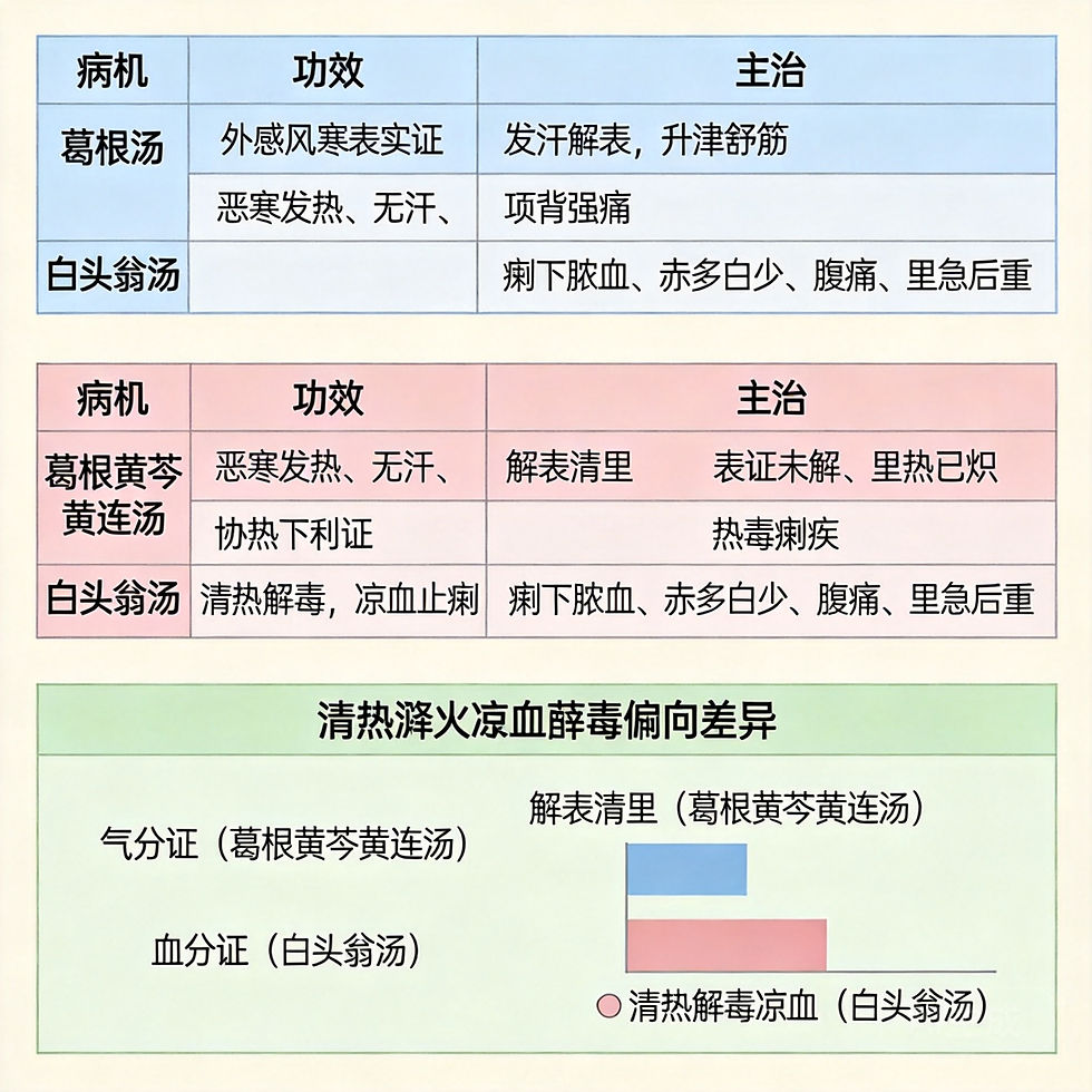 葛根黃芩黃連湯