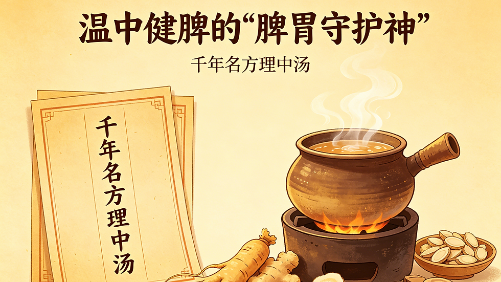 千年名方理中湯
