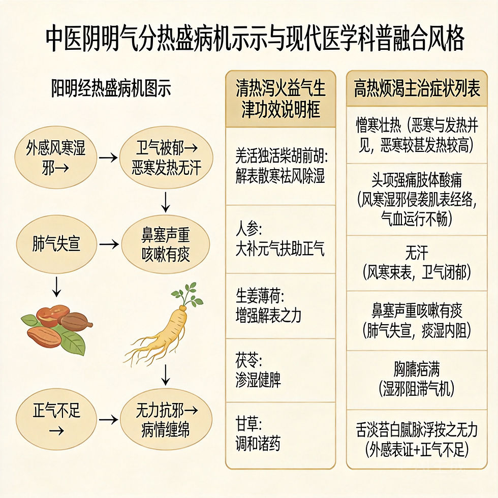 人參敗毒散