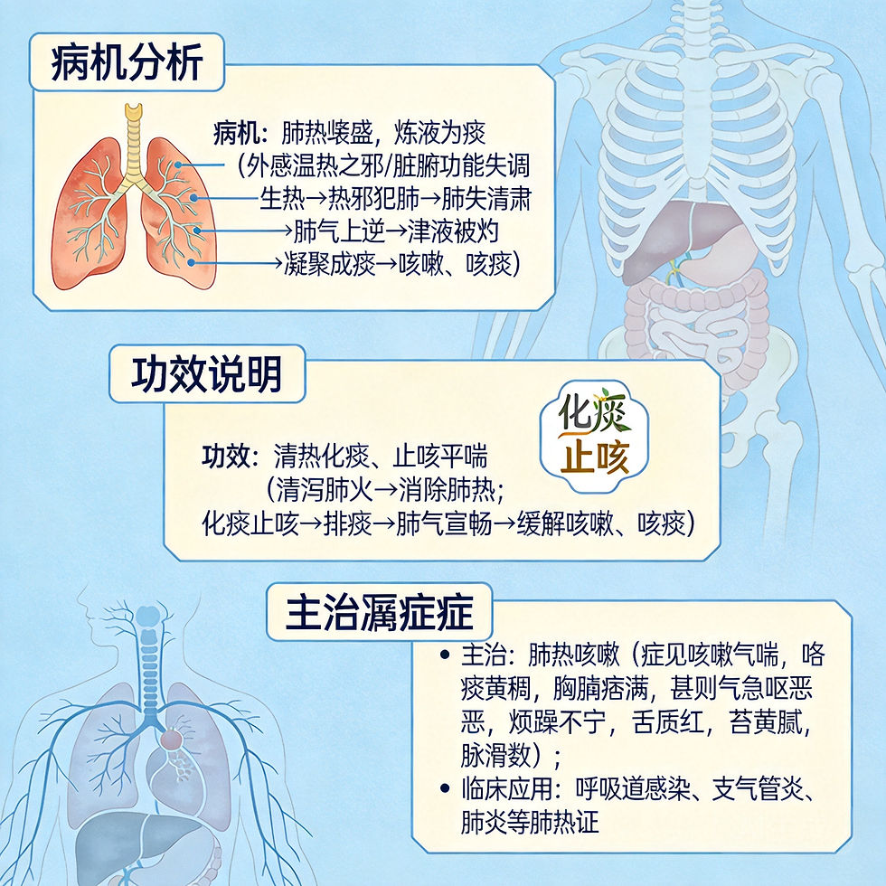 清金化痰湯