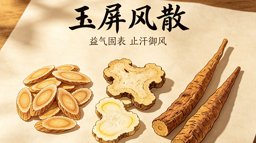 玉屏風散:中醫的免疫屏障