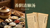 養陰清肺湯:滋陰潤燥、解毒利咽的經典清代方劑