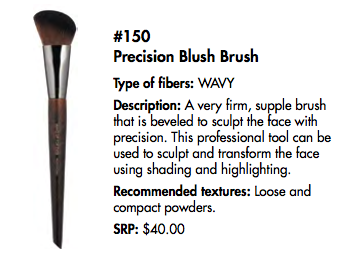 150 Precision Blush Brush